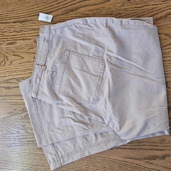 NWT Old Navy khaki size 18 high rise wide leg pants. - Picture 1 of 7